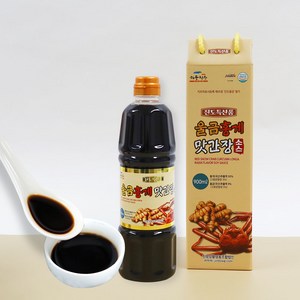 [해풍청송] 울금홍게 맛간장소스 900ml, 1개