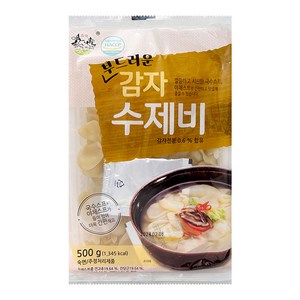 송학 감자 수제비 500g 국수스프 야채스프 동봉, 1개