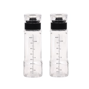 시노글라스 미니 오일병 양념통 양념병, 100ml, 2개