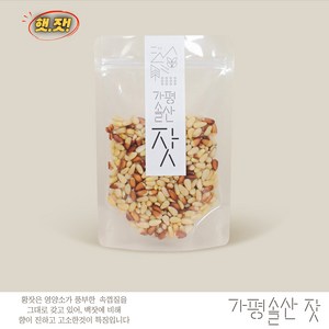 가평솔산 잣, 1개, 80g