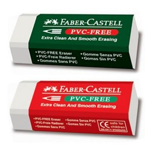 파버카스텔 PVC-FREE 18 85 39-18 95 20-지우개-faber, 18 85 39 - 그린