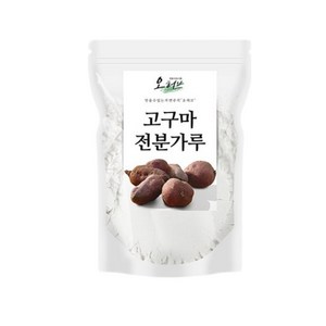 오허브 고구마전분 가루, 5개, 500g