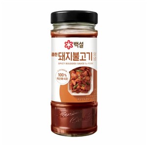 CJ 백설 매콤한 돼지불고기양념 500g, 4개