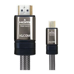 케이엘컴 4K UHD Micro HDMI to HDMI V2.0 케이블, 1개, 3m