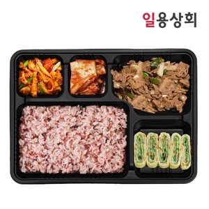[ILYONG] 일회용 도시락 용기 HR-1 5칸 50세트, 50개, 1세트