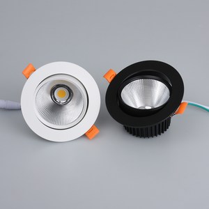 LED 4인치 15W COB 집중형 다운라이트 스팟조명 플리커프리, 4인치 15W 화이트, 전구색(노란빛), 1개