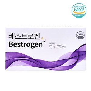 베스트로겐 bestogen 1개월분 천궁추출분말, 1개, 60정