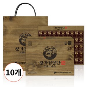 침향환 100환 25% 침향단 + 쇼핑백, 10개, 375g