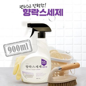 퍼굿 향락스세제 라벤더향 900ml 욕실 청소 12개입, 12개