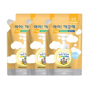 아이깨끗해 순 핸드워시 파우더향, 200ml, 3개