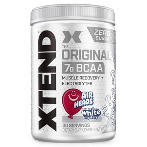 익스텐디드헬스 더 오리지널 7g BCAA 에어헤드 화이트 미스터리 맛, 414g, 1개