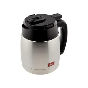 무상 메리타(Melitta) 별매품 메리타 노아플러스용 스테인리스 포트 블랙 TJ55-1B, 상세페이지 참조, 1개