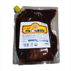 오뚜기 오쉐프 만능 불매콤양념 2kg, 6개