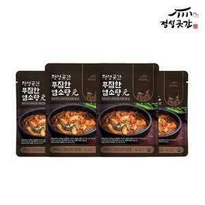 정성곳간 푸짐한 염소탕, 700g, 4개