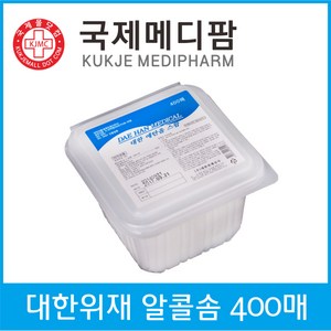 대한위재 에탄올스왑 (알콜솜) 400매, 400개입, 1개