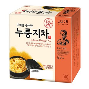 쌍계명차 가마솥 구수한 누룽지차, 1.5g, 40개입, 1개