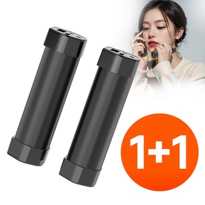 BOACE 휴대용 충전식 손난로 보조배터리 10000mAh 겸용 USB 전자 핫팩, 블랙