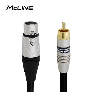 맥라인 캐논 XLR to RCA 케이블 3m MC-HA29