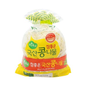 맑은물에 참좋은 무농약 국산 콩나물 300g, 2개