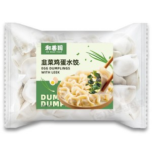 왕부정 중국 허산웬 부추 계란 물만두 jiaozi 중국교자 만두, 1개, 600g