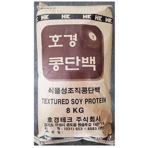 호경 식물성 콩단백 8kg 업소용 가정 식당 업소 식자재 식재료, 1개