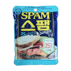 스팸 싱글 25% 라이트, 80g, 40개