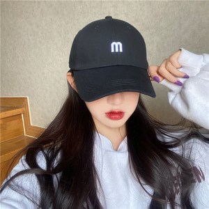 미다미 심플m 레터링 파스텔 데일리 남녀공용볼캡 (5컬러)