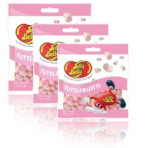 [B0CJ9V9HMS] Jelly Belly 젤리벨리 3x 투티 프루티 3 x 70g, 3개