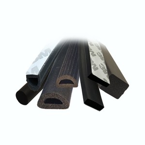 EPDM 발포패킹 발포 원형 사각 D형 팩킹 고무, 3 x 15 EPDM 테이프접착 1M, EPDM 발포 테이프접착, 1개