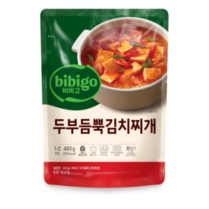 비비고 두부김치찌개, 460g, 6개