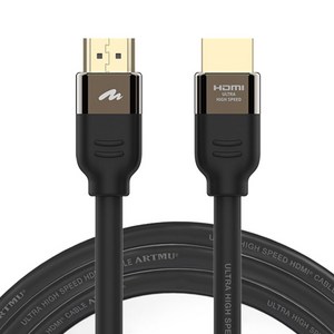 ULTRA HIGH SPEED HDMI 2.1 케이블 ENTRY 1M, 초고속HDMI(2.1)-E블랙2m, 1개