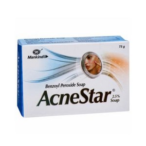 Acnesta Benzoyl Peoxide Soap 2.5% 75g 벤조일퍼옥사이드 여드름비누, 2개