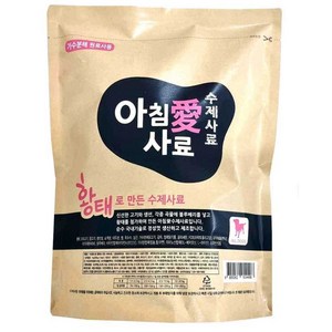 아침애 수제사료 황태 1kg, 1개