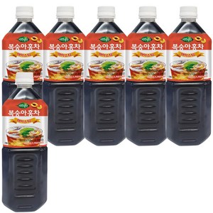 희창 자연생각 복숭아홍차 아이스티 980ml, 6개