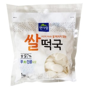 면사랑 쌀떡국떡, 1kg, 1개