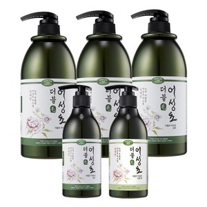 더블모 어성초샴푸 5종 세트 1000ml x 3 + 미스트 모발팩 샴푸300ml 중 2개 한방 두피 대용량, 더블모 어성초 샴푸 1000ml x 3개, [ED4]샴푸 300ml+모발팩 300ml, 1개