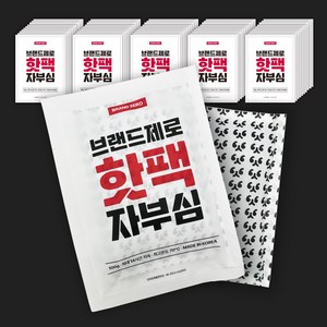 브랜드제로 국내 생산 대용량 핫팩 100g, 50개