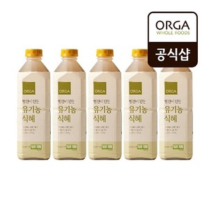 풀무원 [올가] 명인이 만든 유기농 식혜 (1.2L)X5개, 5개, 1.2L