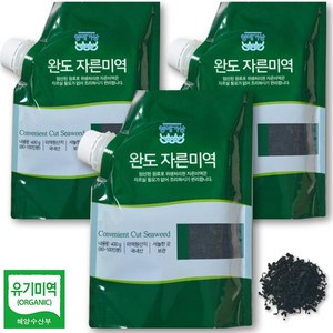 청해거상 완도 자른미역(400g X 3팩), 3개