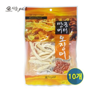 땅콩버터 오징어 40g X 10개, 단품