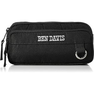 일본직발송 3. BEN DAVIS(벤데이비스) [벤데이비스] BEN DAVIS 오픈 펜 케이스 파우치 소품 넣어 남성 여, One Size, One Colo, 검은색/하얀색