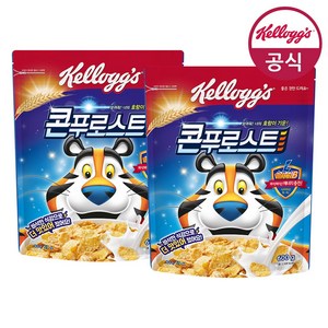 켈로그 콘푸로스트 카트라이더 기획팩 시리얼, 600g, 2개