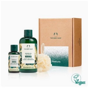 더바디샵 MORINGA SET 모링가 샤워젤+미니샤워젤 선물세트, 단일속성, 1세트