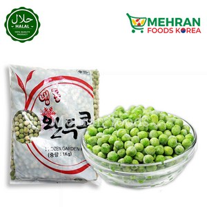 FROZEN Geen Peas (Mata) 1kg 냉동 완두콩, 1개