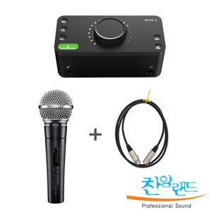 SHURE SM58 SK 슈어 다이나믹 마이크, SM58 SK+오디언트 Evo4