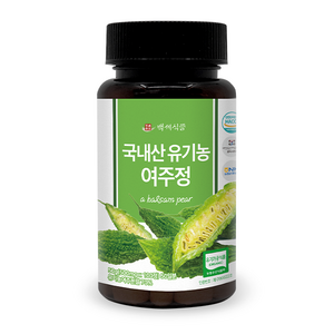 백세식품 유기농 여주정 국내산 500mg x 100정 50일분, 2개