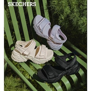 [S]스케쳐스 여성용 Skechers 24년여름 DLITES웨지샌들 비치샌들(사은품증정)