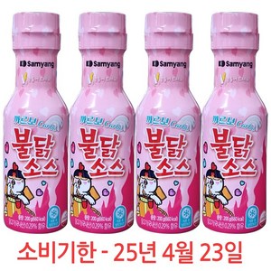 삼양 까르보불닭소스, 200g, 4개