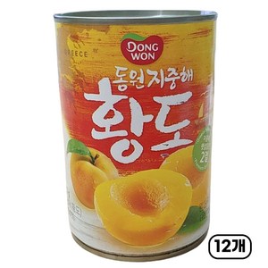 동원 지중해황도 410g X 12캔, 12개