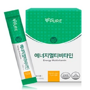 리브퓨어 에너지 멀티비타민 열대과일맛 (6g X 30포), 30포, 1개, 180g